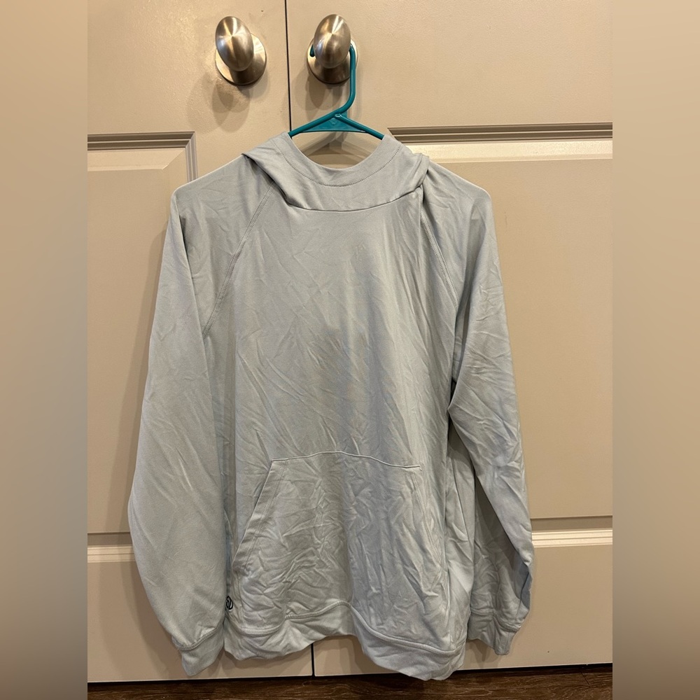 Straight Down Clothing Company Men’s hoodie, size M light grey